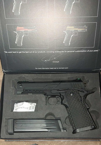 Imagen 2 de Ssp5 4.3 + Angled HPA Adapter + mags