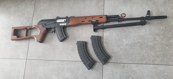 Image 6 pour AK-SVD AEG - Black & Wood style met 3 mags splinternieuwe replica en mags