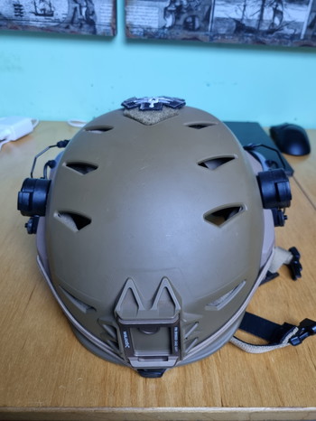 Image 2 pour FMA Tactical EXF Bump Helmet + EARMOR M31 MOD3 Grey (Incl fast helmet adapter)