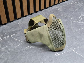 Image for Invader Gear MKII Steel Half Face Mask OD Green