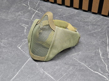 Afbeelding 2 van Invader Gear MKII Steel Half Face Mask OD Green