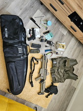 Afbeelding van GSG G14 Starter Set Ersatzakku, Pistole CM126, Tasche, Weste usw.