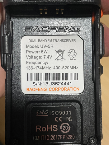 Afbeelding 2 van Baofeng UV-5R