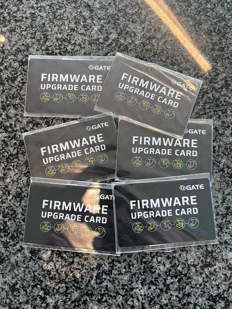 Image 1 for GATE Firmware upgrade cards