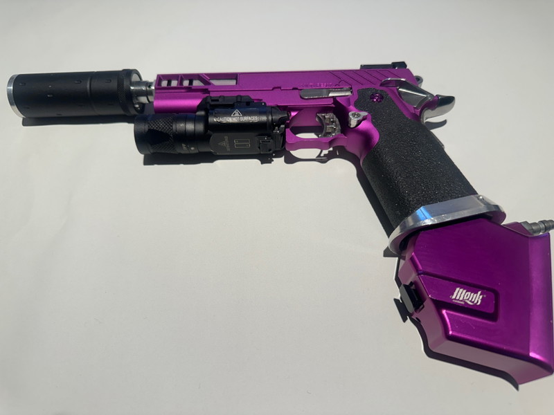 Image 1 for Custom built Hicapa acetech Bluetooth chrono suppressor HPa adapter