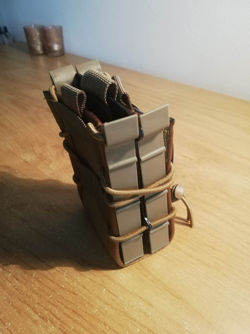 Image 1 for HSGI Double Mag Pouch (Coyote Tan)