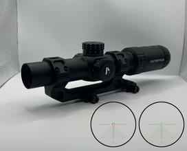 Image for VictOptics LPVO 1-6x24 SFP Zielfernrohr (VectorOptics) Scope Visier Airsoft