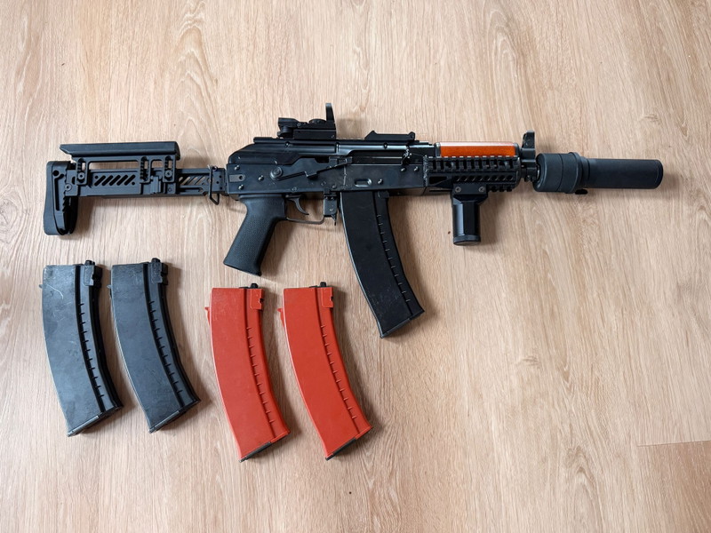 Image 1 for WE AK-74UN GBBR FULL STEEL UPGRADE + 4 MAGS