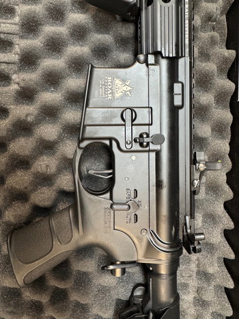 Afbeelding 3 van APS M4 12,5 Zoll KeyMod ASR-Series Vollmetall BlowBack S-AEG 6mm BB schwarz