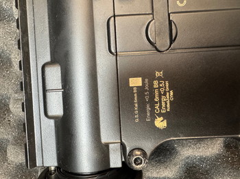 Afbeelding 5 van APS M4 12,5 Zoll KeyMod ASR-Series Vollmetall BlowBack S-AEG 6mm BB schwarz