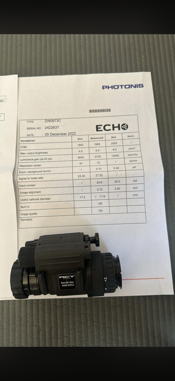 Afbeelding 4 van 2x pvs14 WP autogated act  + Wilcox mount + holosun peq box