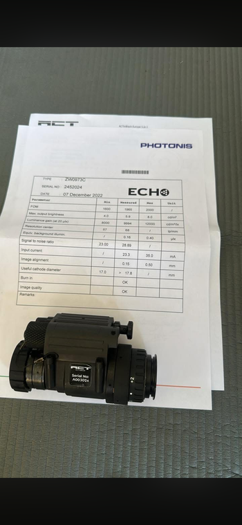 Afbeelding 5 van 2x pvs14 WP autogated act  + Wilcox mount + holosun peq box