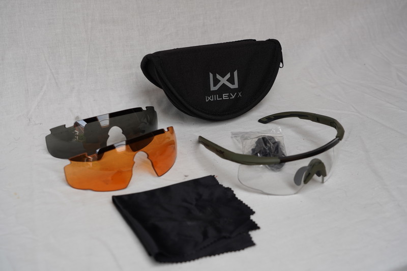 Image 1 for Wiley X Saber Advanced OD Green Compleet met 3 lenzen
