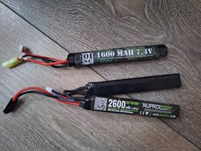 Imagen para 7,4 lipo's tamiya nuprol 101 inc 2600 mah
