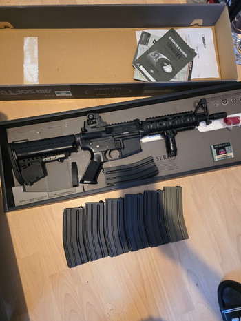Bild 2 für Tokyo marui M4 CQB + batterijen + gunbag