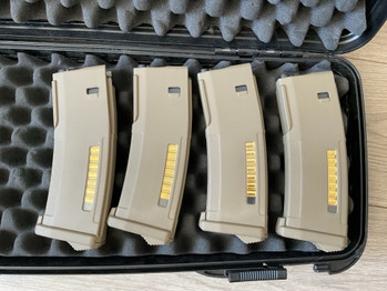 Imagen 4 de Tokyo Marui M4 NGRS Custom + 4x PTS mags, optic, suppressor & case