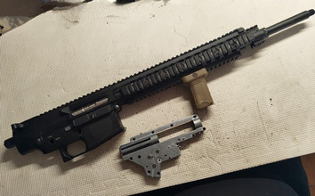 Image pour Body Receiver RAS rail en Gearbox shell voor SR25 AR10