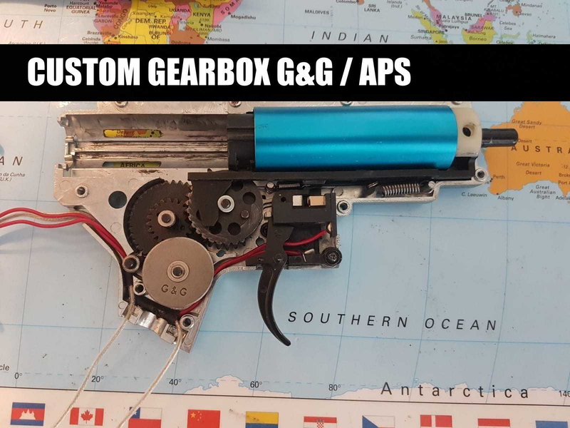 Imagen 1 de CUSTOM DROP-IN GEARBOX G&G/APS