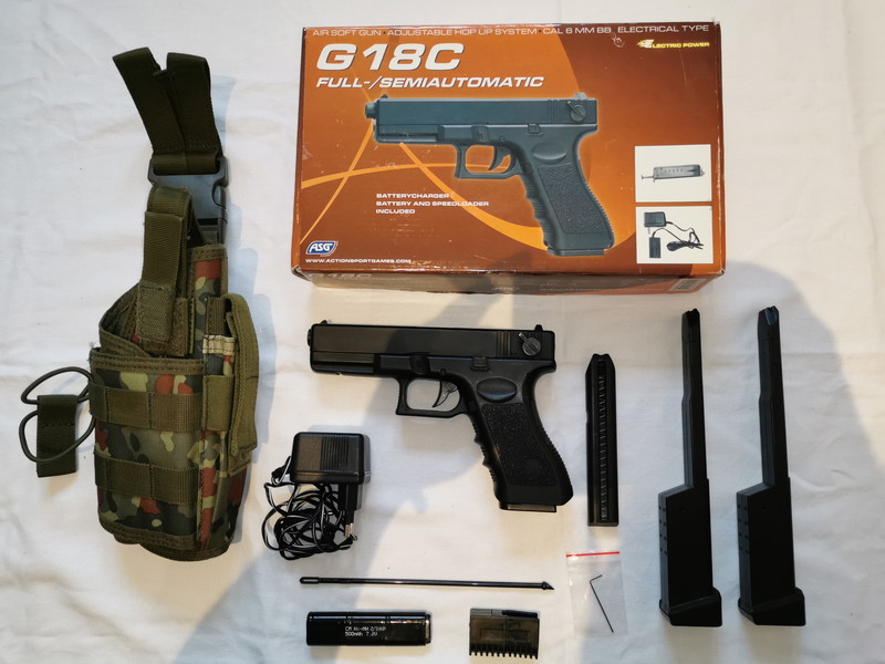 Imagen 1 de ASG Glock G18C AEP
