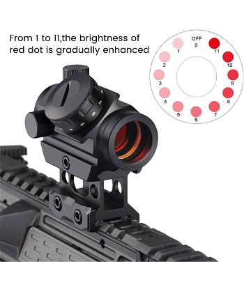 Afbeelding 3 van Sight T1 red dot  shipping included