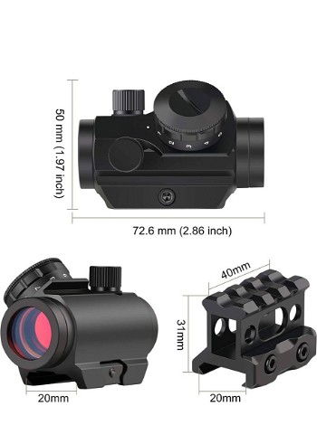 Afbeelding 4 van Sight T1 red dot  shipping included