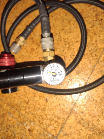 Image 2 for HPA Tippmann 48ci tank + Redline Firebase Regulator