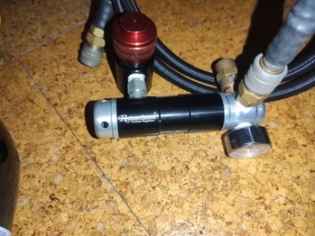 Image 3 for HPA Tippmann 48ci tank + Redline Firebase Regulator