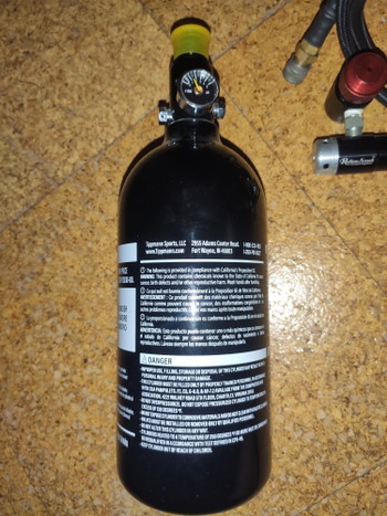 Image 4 for HPA Tippmann 48ci tank + Redline Firebase Regulator