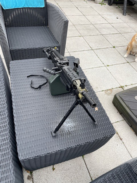 Imagen 1 de M249 PARA Airsoft machiene gun