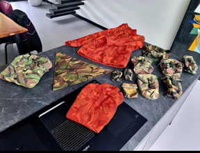 Afbeelding van LOT! kleding, pouches en meer | NLD leger camouflage