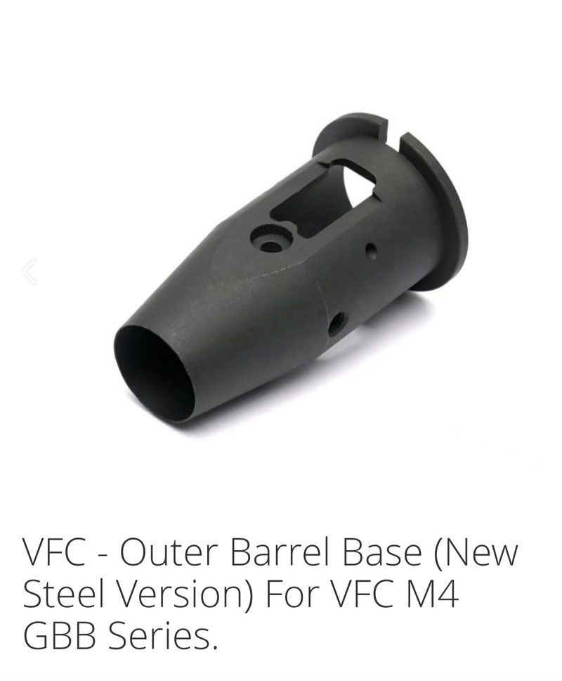 Imagen 1 de GEZOCHT: VFC outer barrel base zoals op de foto. Koop m voor nieuwprijs