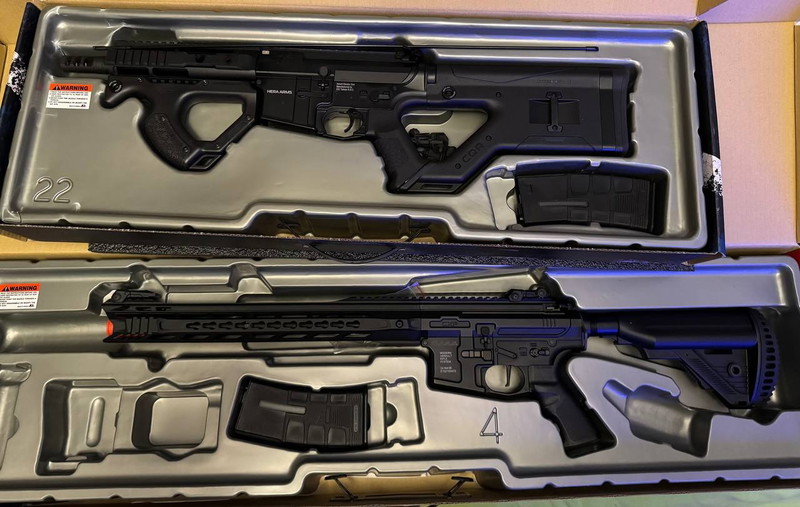 Imagen 1 de diverse replica's 2x M4 2x sniper 1x lmg