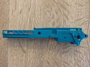 Image 2 for DR. BLACK CNC ALUMINUM 3.9 HI-CAPA FRAME AQUA