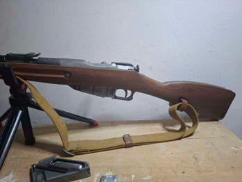 Image 2 for Wingun / BO Manufacture Mosin-Nagant M44 Carbine - GBB - MISSING BAYONET