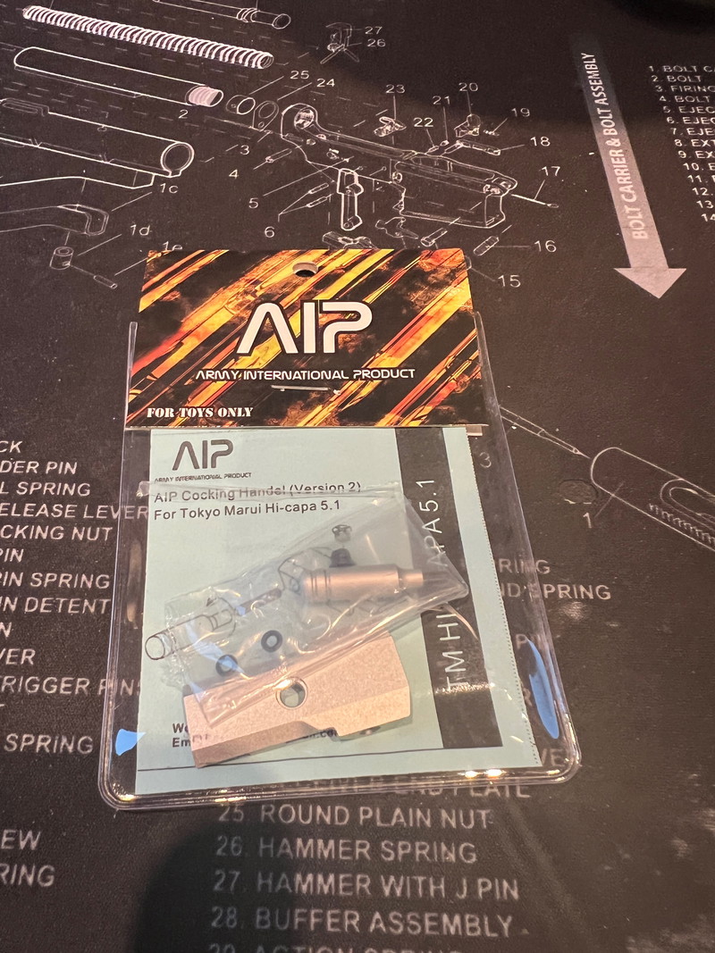 Image 1 for AIP Cocking Handle for TM Hi-Capa 5.1 (Ver. 2)