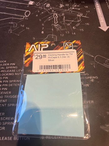 Image 3 for AIP Cocking Handle for TM Hi-Capa 5.1 (Ver. 2)