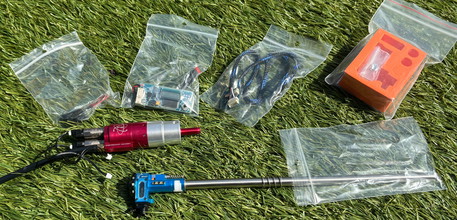 Image for Polarstar F2 set + Maxx M4P + Maple Leaf 6.02 barrel + 2x 300MAH lipos +  4UAD (quad) bucking