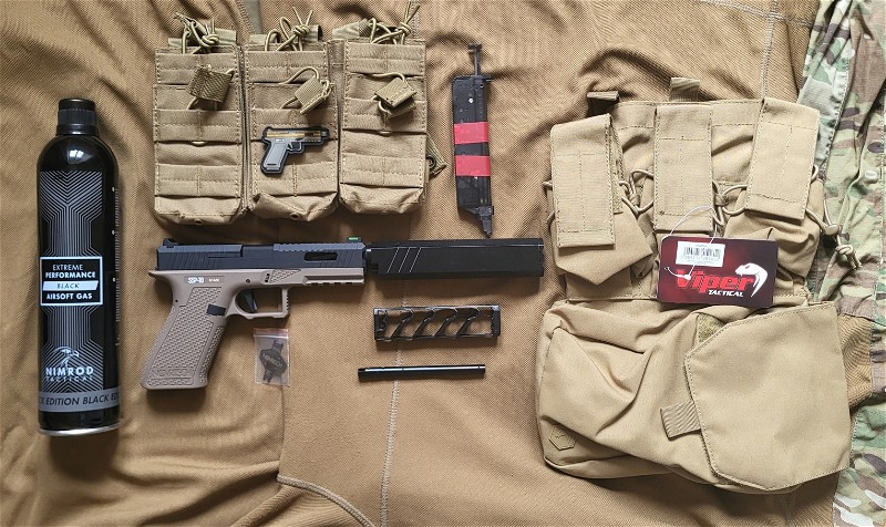 Image 1 pour Novritsch SSP18 / Glock with accessories