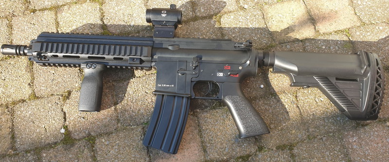 Afbeelding 1 van Dboys/Double Bell HK416 + 6 magazijnen