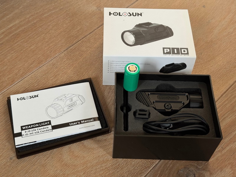 Image 1 for Holosun P.ID Pistol flash light