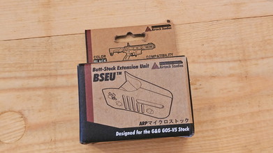 Image for Butt stock extension unit Airtech Zwart