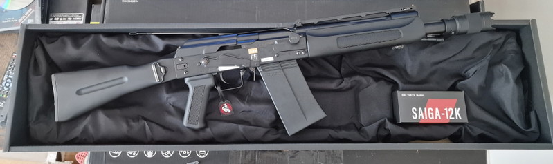 Image 1 for Tokyo Marui Saiga 12K / 5 Magazines and Tracer