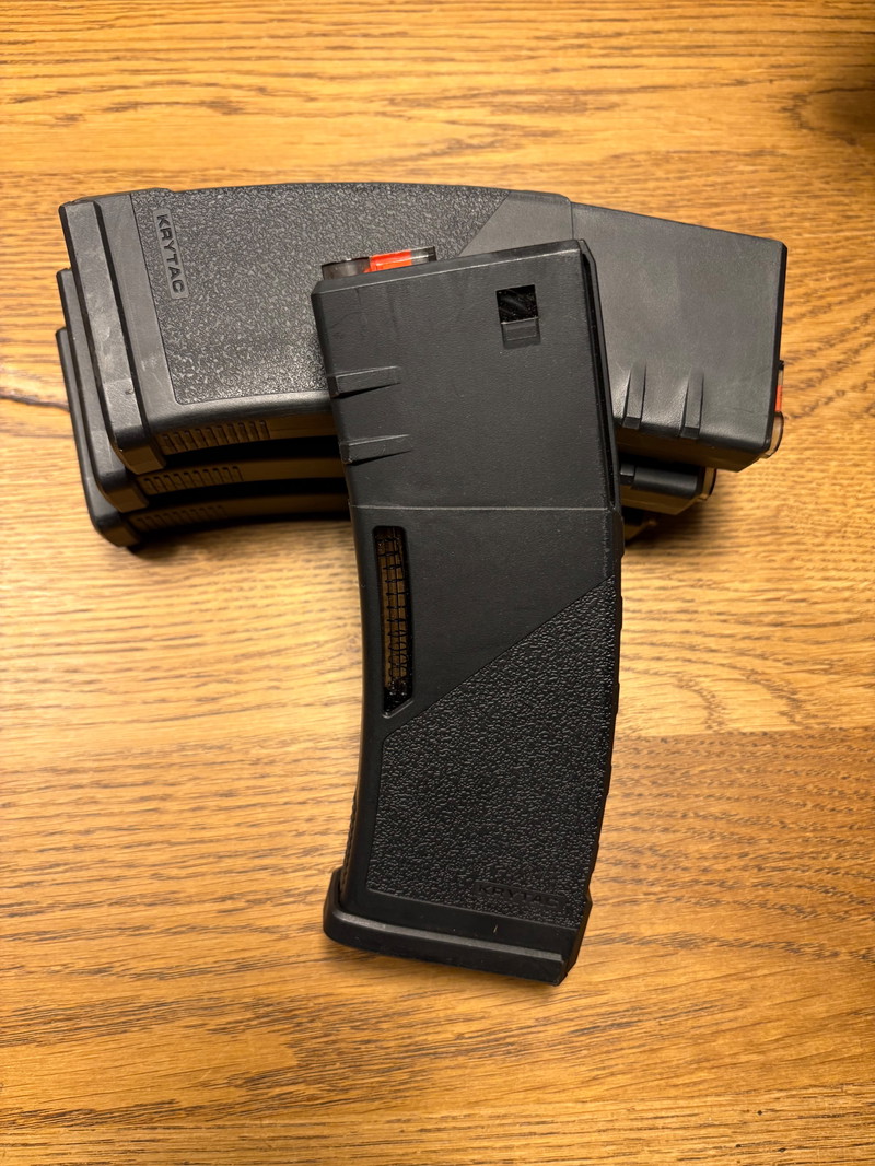 Image 1 pour Krytac M4 Midcap Magazine 30/120rds Black