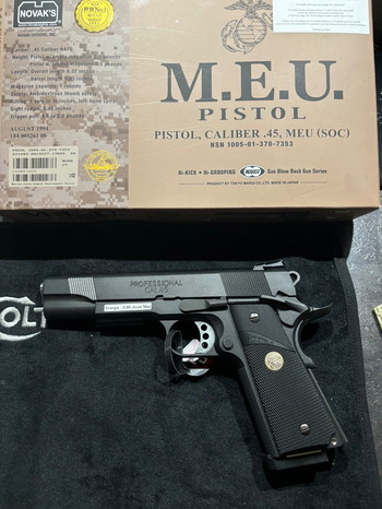 Afbeelding 3 van 1911 MEU Tokyo Marui upgrade neuf