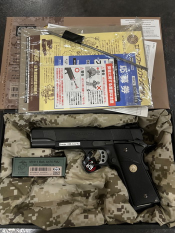 Afbeelding 5 van 1911 MEU Tokyo Marui upgrade neuf