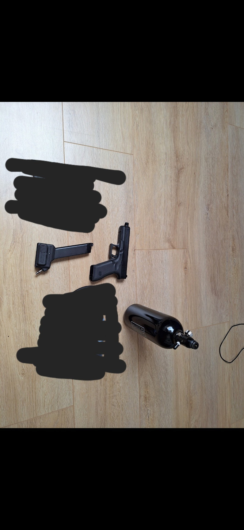 Image 1 for Glock 17+ hpa adapter+ tank + belt