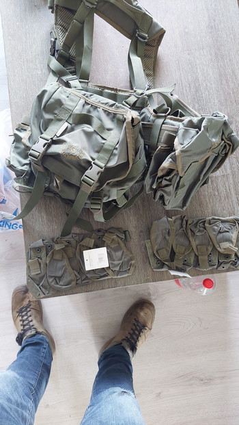 Afbeelding 2 van SSO Ak smersh OD +2x vog grenade pouch