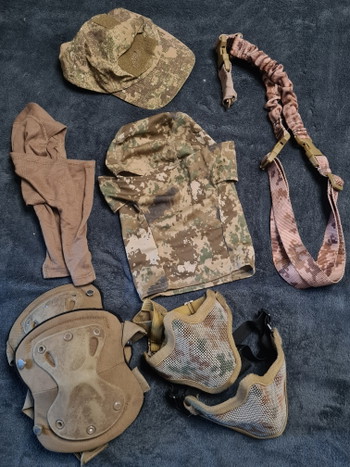 Image 3 for Digital camo set (desert/woodland/AOR2/Marpat) S