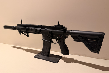 Image 4 pour HK416 A5 | GEN3 | GBB + 4 magazijnen en wapen/magazijn standaard