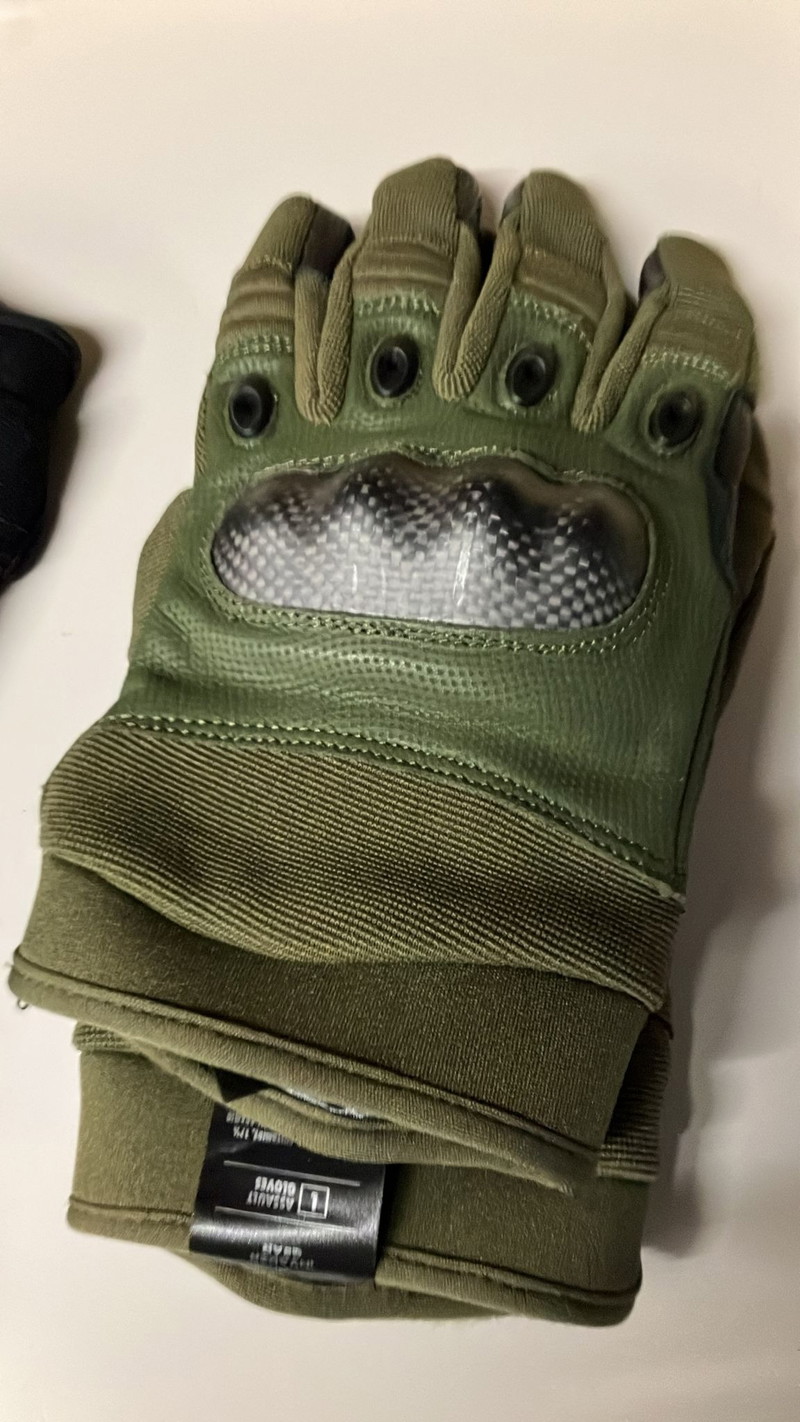 Image 1 pour Assault Gloves | OD Green | Invader Gear | Nieuw | Ongebruikt | Maat L